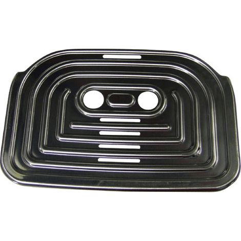 Plateau inox égouttoir pour Cafetière PHILIPS 422224000460 (1/2)