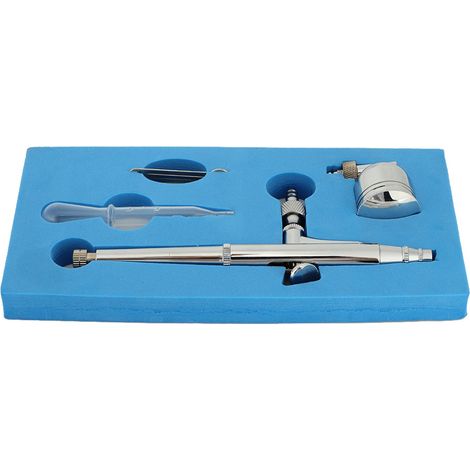 Kit de pulvérisation aérographe double action 7cc pour peinture et décoration artistique du visage et du corps (1/5)