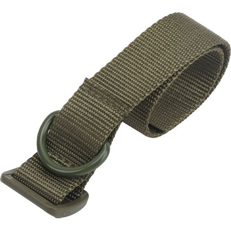 Ceinture De Suspension - Sangle Réglable En Nylon Avec Anneau En D - Pour Pantalons À Passants - Longueur 40 Cm - 1 Pièce