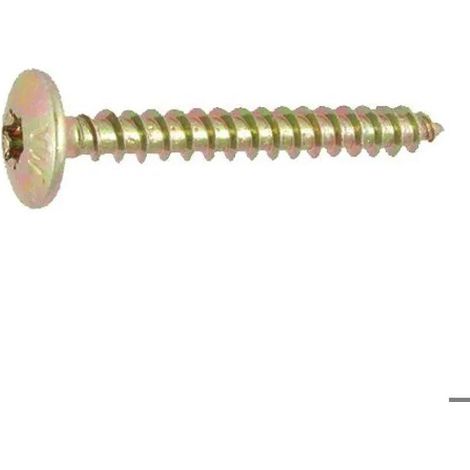 Ultima Torx-Schrauben gelb verzinkt 6x60 mm Box 100