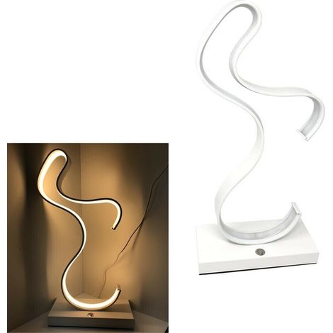 Lampada Lume Da Comodino Led 10 W Luce Calda Lumetto Stile Moderno D03c (1/3)