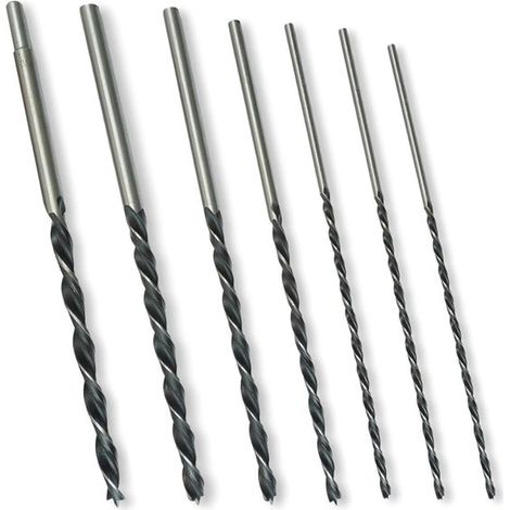 Holzbohrer Set 30 cm 7 teiliges Bohrer Set für Bohrmaschinen (1/5)
