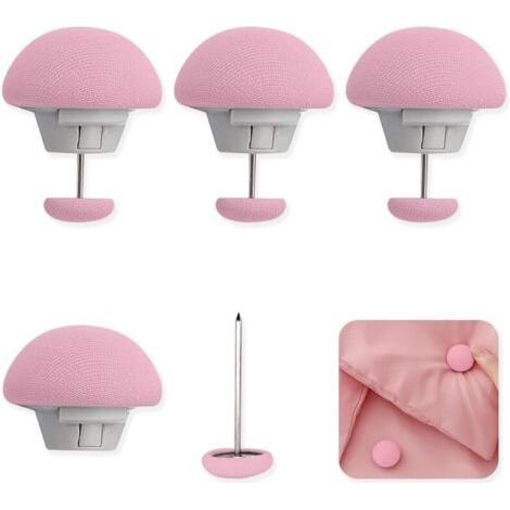 Clips De Housse De Couette,Attaches De Couette Clip,Clip De Couette,Anti Dérapant,Garder Coins De Couettes/Couvertures en Place (1/4)