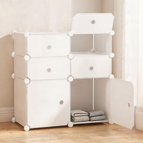 Bibliothèque blanco en PP 75 x 37 x 73 cm (1/5)
