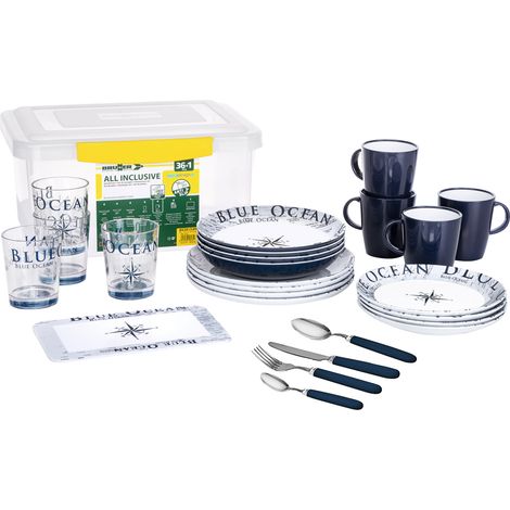 Brunner Geschirr BLUE OCEAN (Box)