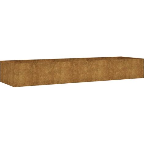 vidaXL Fioriera Rialzata da Giardino 280x80x40 cm in Acciaio