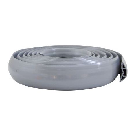 Protège câble RS PRO, Ø interne: 12 x 19mm, long. 500mm, PVC Gris ( Prix pour 1 )