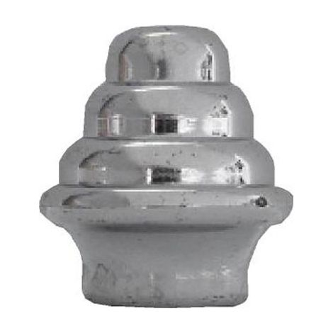 Caja 100 tapon remate rizado blanco 12mm 73318 micel (1/2)