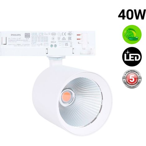 LED 3-Phasen-Schienenstrahler 40W - Für Gemüse - Philips