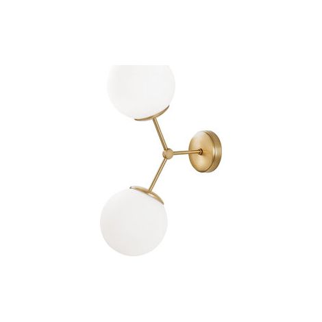 Aplique de pared, Estructura de metal
 28x15x44 cm