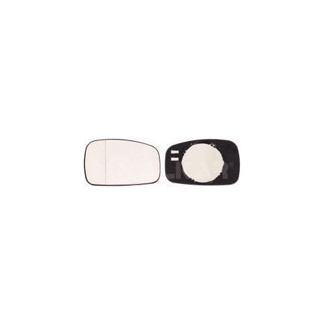 Verre de rétroviseur gauche asphérique Peugeot 306 1993-2001