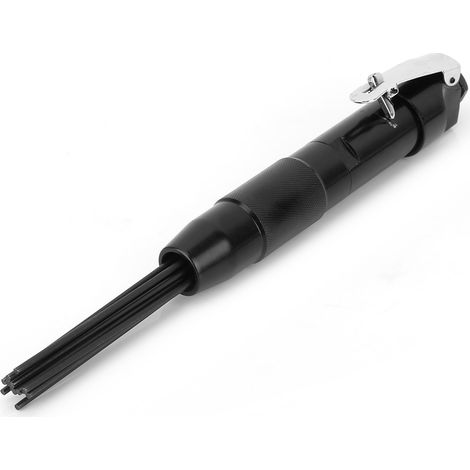 Dérouilleur pneumatique à aiguilles 4400 tr/min, outil de décapage anti-corrosion et d'ébavurage (1/5)