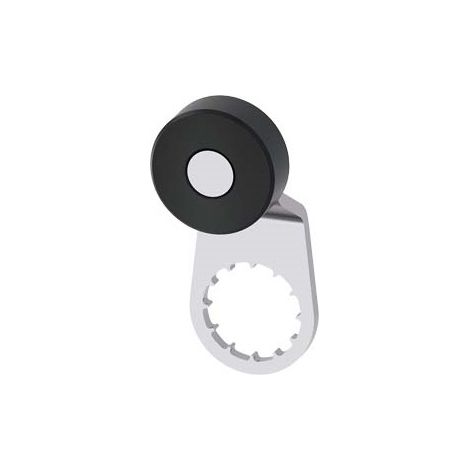 Leva Girevole per interruttore di posizione 3SE51 Leva in metallo Forma A lunga 27 mm, gradino 9 mm con rotella in plastica 19 mm secondo EN 50041