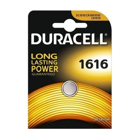 PILA LITIO BOTON 3V CR1616 DURACELL