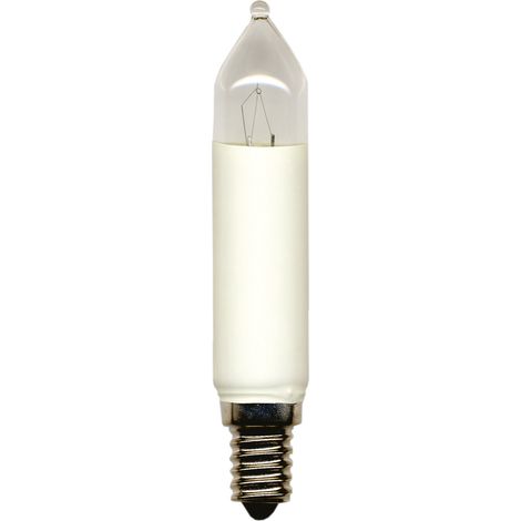 Ersatzkerzen E14, 2 Stück auf Karte, 14V / 7W (1/4)