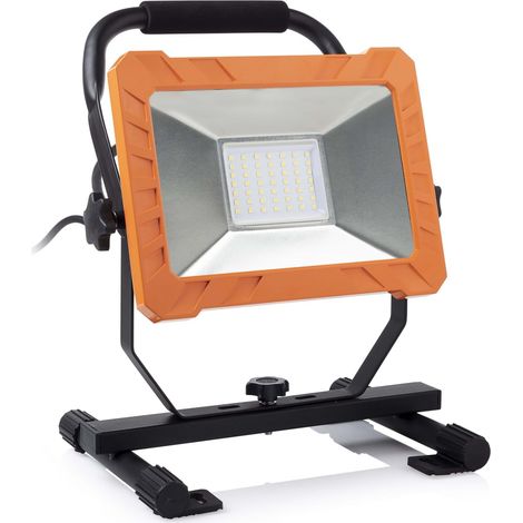 SMARTWARES Projecteur de chantier LED Éclairage extérieur blanc naturel 50 W 4000lm (1/5)