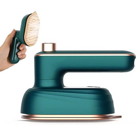 Micro fer à vapeur - Fer à vapeur sec et humide portable - Machine à repasser portable à chaleur rapide à usage domestique - Vapeur portable pour vêtements (1/4)