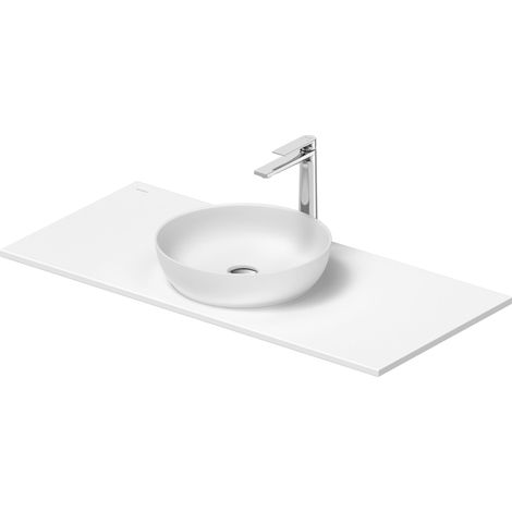 Duravit Sivida Set de lavabos redondo incl. consola