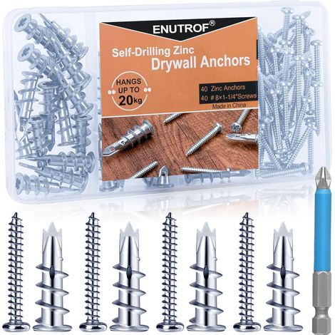 Placo Dowel Screws Plaster Plates 40 Pieces (1/5)