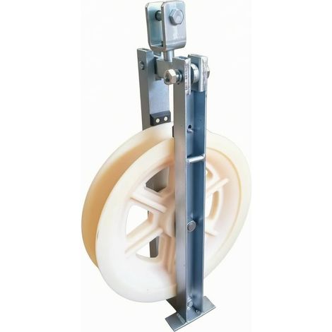 Pulley for Industrial Optical Cable, Diameter 408 × 80 Single Wheel (1/5)