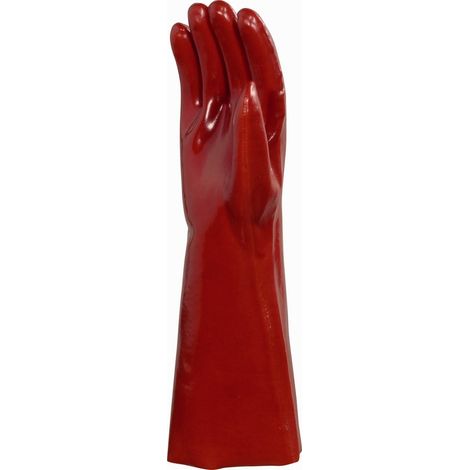 HANDSCHUH DELTA PLUS PVC LÄNGE 40 CM GRÖSSE 10 -10 T10  T10