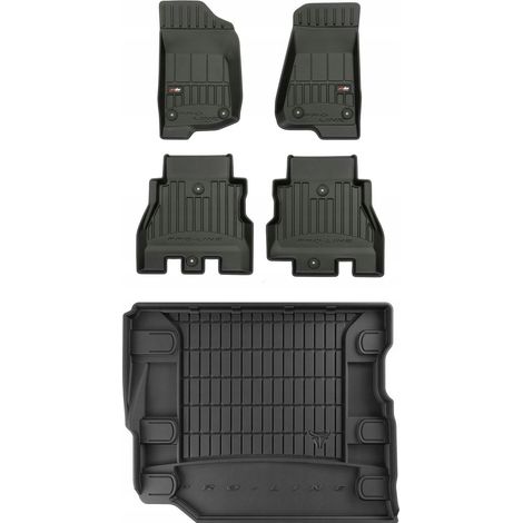 Tapis de sol en caoutchouc 3D KIT Jeep Wrangler JL à partir de 2018- (1/5)