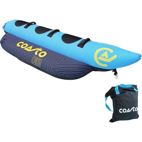 Boa trainata Coasto Luna - 300x100cm - 3 maniglie in neoprene - Carico massimo 230 kg - Nylon 840 D - PVC 28G - 3 posti a sedere (1/5)