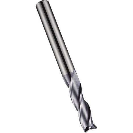 Fresa a candela S933 D.2mm lunghezza totale 38mm lunghezza taglio 6mm HM TiAlN 30 gradi Z.3