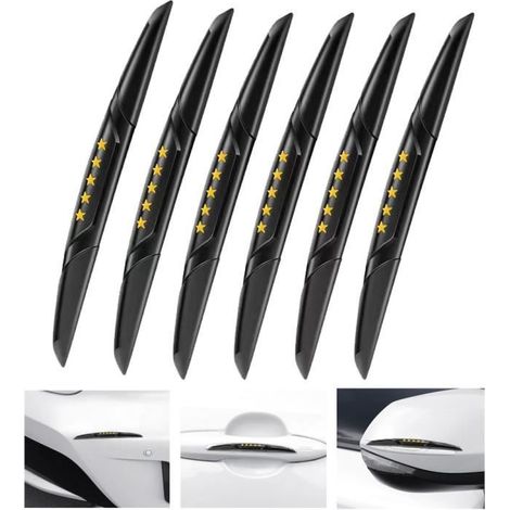 Protection Portière Voiture, Bandes de Protection de Bord de Porte Anti-collision,Autocollants de Pare Chocs de Voiture (1/4)