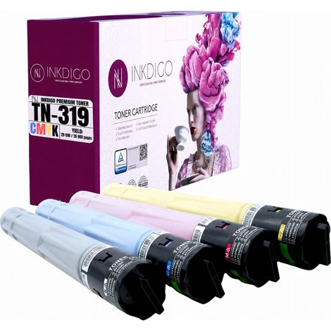 Inkdigo Toner TN319 kompatibel mit Konica Minolta Bizhub C360 TÜV-zertifiziert (1/5)