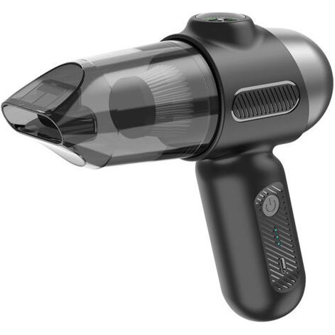 Aspirateur Voiture Rechargeable 4 en 1,Portable Mini 8000 pa Aspirateur à Main Puissant sans Fil,pour Le Nettoyage soigné de Surfaces réduites: PC,Maison,Voiture,Bureau,canapé.Noir (1/5)