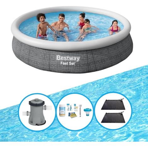 Bestway Bestway Fast Set Ronde - 366x76 cm - 4-pièces S22669 (1/5)