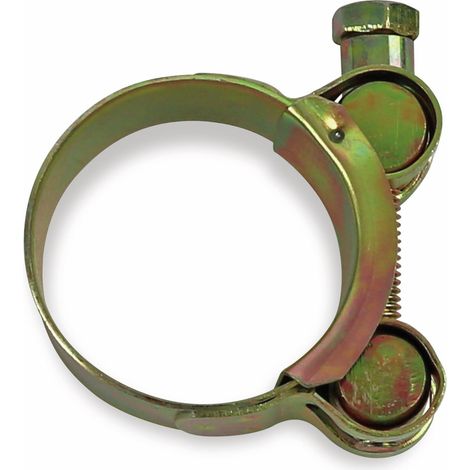 COLLIER DE SERRAGE À BOULON ARTICULÉ, 32 À 35 MM, EN ACIER GALVANISÉ UNBEKANNT