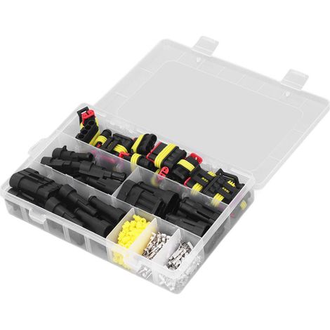 254 Kit de connecteurs automobiles étanches avec bornes,