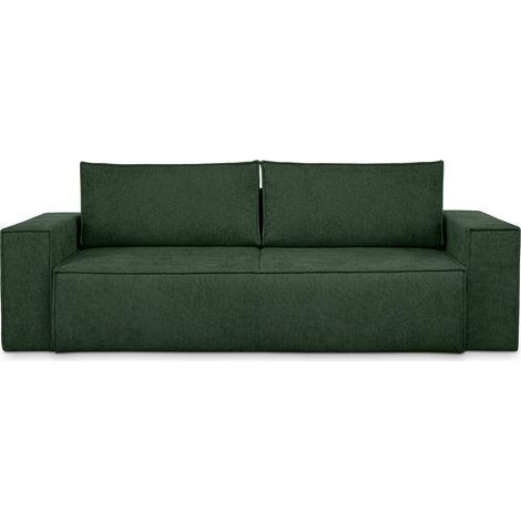 KONSIMO NAPI II Sofa 3 Sitzer, mit Schlaffunktion, Modern, grün (1/5)