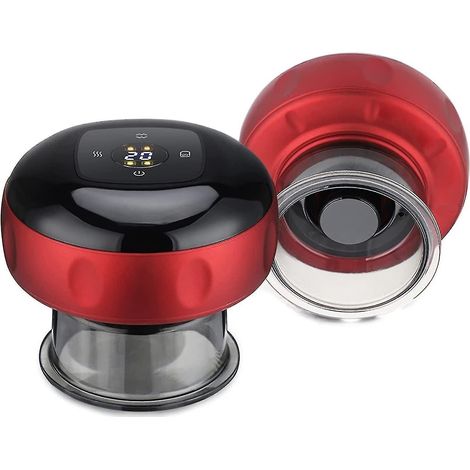 Appareil de massage par ventouses intelligent avec thérapie par la lumière rouge - Dispositif de massage électrique par ventouses (1/3)