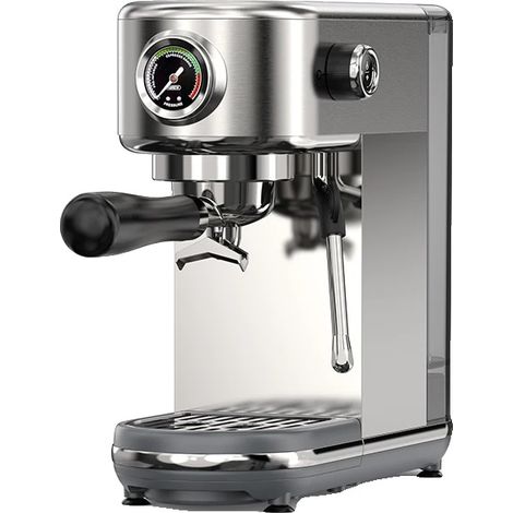 Macchina per caffè espresso, temperatura regolabile, design in acciaio inox, H10B, UE (1/2)