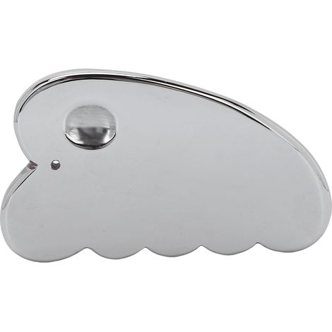 Plaque Gua Sha en Pierre de Jade pour Massage du Visage, Réduction des Tensions et Amélioration de la Circulation (1/5)