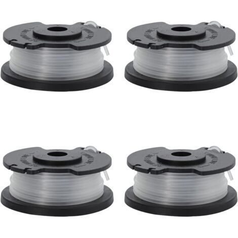 RHG Lot 4 Bobines De Rechange Pour Bosch ART 23/26, Fil Coupe Diamètre 1.65 mm, F016800569, F016800385 (1/5)