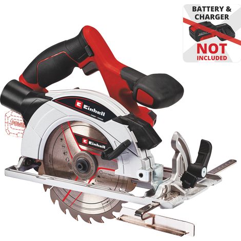 Einhell TE-CS 18/165-1 Li - Solo Akku-Handkreissäge Schnitttiefe max. (90°) 54 mm ohne Akku, inkl. (1/5)