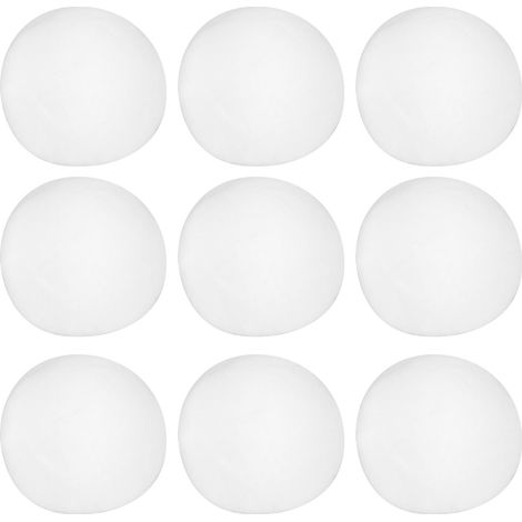50 künstliche Schneebälle (7 cm) für Weihnachtsdekoration und Spiele in Innenräumen (1/5)