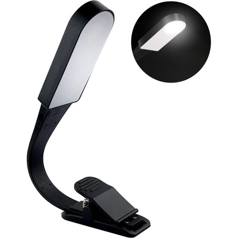 TEHAUX Lampe de Lecture à Clipser LED avec Réglage Tactile (1/5)