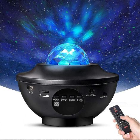 Projecteur LED effet vagues océaniques avec haut-parleur Bluetooth intégré (1/5)