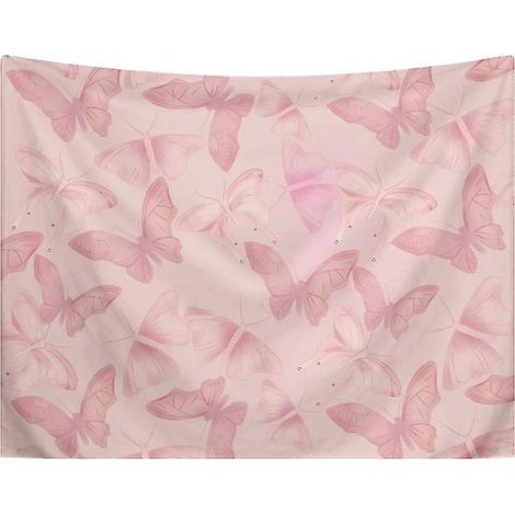 130x150cm Papillons Tenture Murale Tapisserie Pour La Nature Dcorations Couvre-lit Courverture Pour La Maison Salon Chambre Dortoir Dcor (1/4)