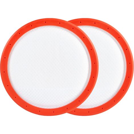 Basics Filtres de Rechange pour Aspirateur traîneau 1,7L , Lot de 2, Lavables(Diamètre 146 mm) (1/5)