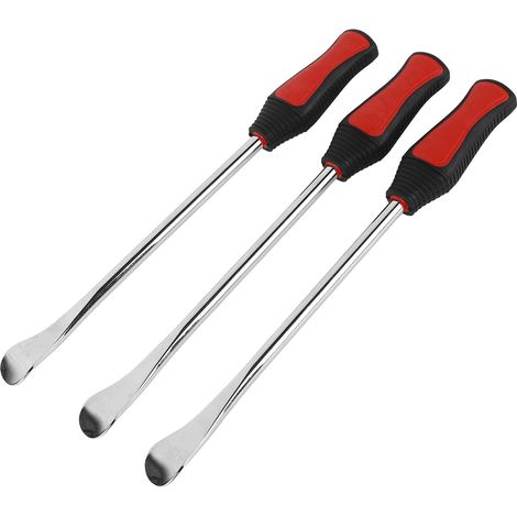 Kit Démonte-pneu avec Levier, Protège-valve, Outil de Remplacement pour Moto et Vélo, Cœur de Valve, Extracteur de Pneu (1/5)