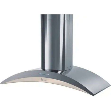 CAPPA ARCADIA ISOLA cm 90X60 - Inox, Vetro - 800 m3/h