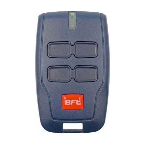 Télécommande BFT MITTO 2 4 boutons 433,92 MHz à code tournant pour portail et porte de garage La télécommande BFT 4 boutons pour portail et porte de garage peut être programmée facilement par un serr (1/5)