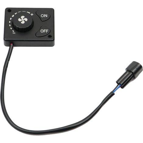 1 interrupteur de chauffage automobile, 12 V CC/24 V CC, 3 broches, câble 250 mm, pour camion, véhicule ou bateau (1/5)