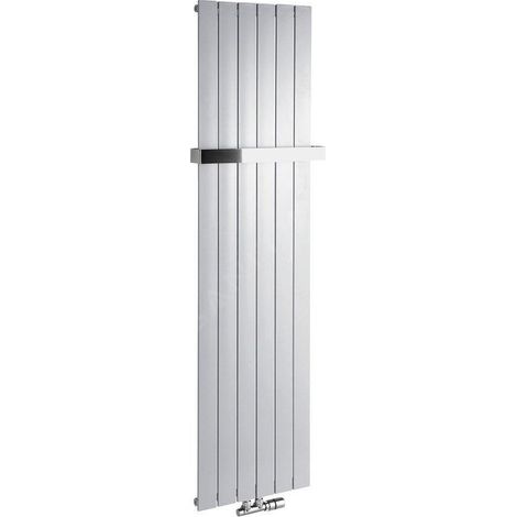 Sapho Colonna - Corps de chauffe 450x1800 mm, 910 W, argent métallique IR145 (1/4)